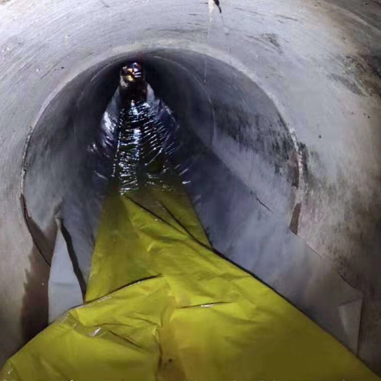 龙华山办事处管道光固化修复