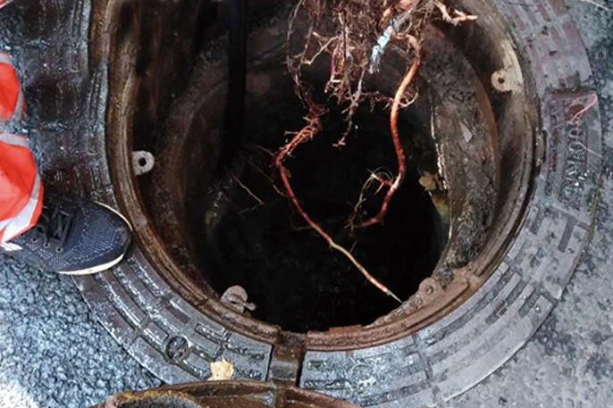 龙华山办事处管道预处理